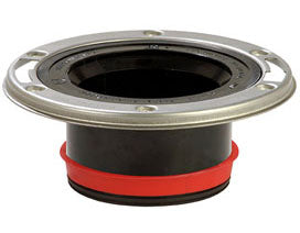 Sioux Chief 887-GAM - 4" inside fit gasket with SS swivel ring, flush to floor Closet Flanges