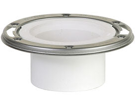Sioux Chief 887-PM - 3" hub/inside 4", flush to floor ¹ Stainless Steel Swivel Ring