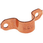 1-1/2" Tube Strap - Wrot Copper, 624