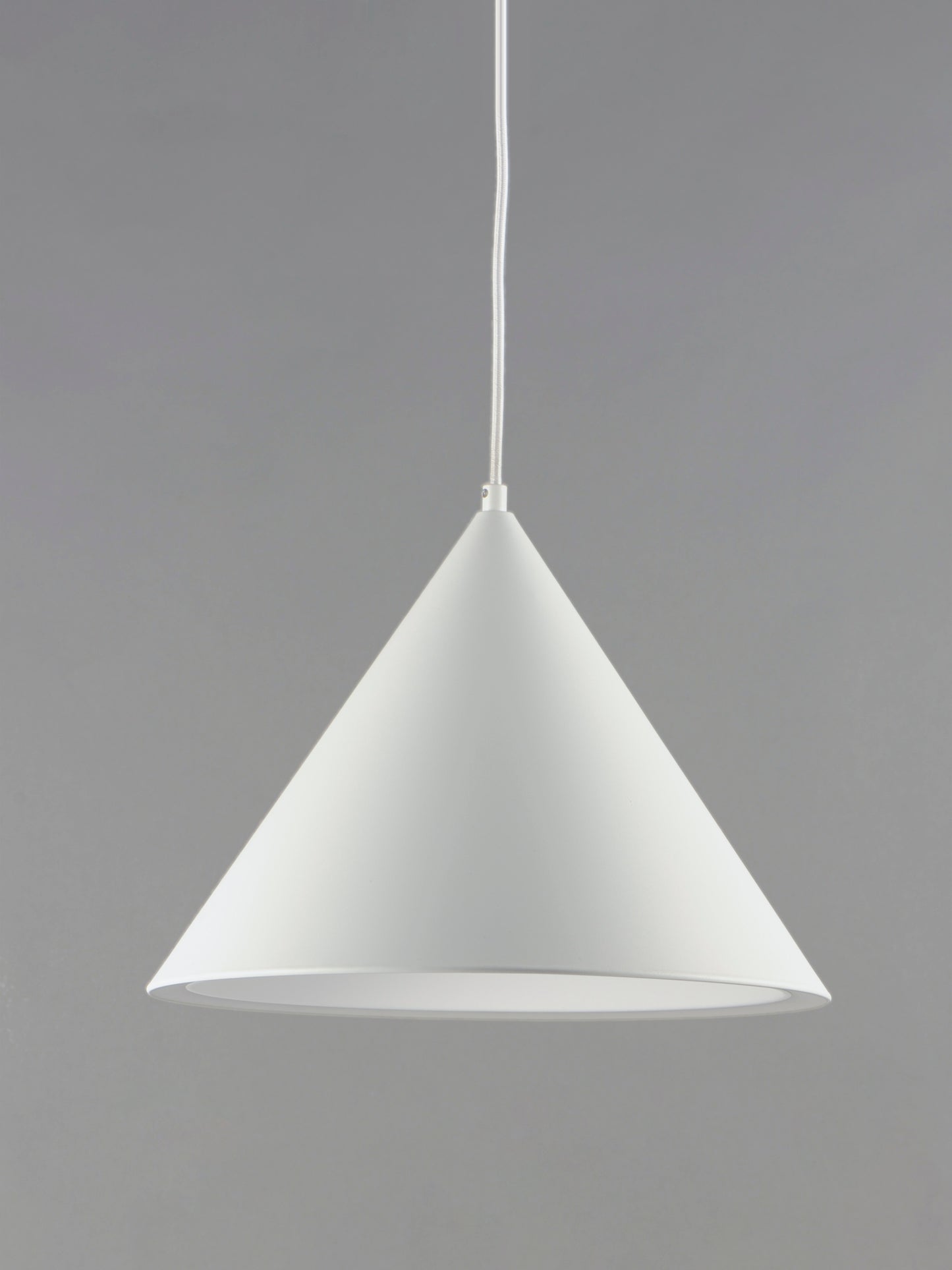 E20086-MW - Abyss 16" Pendant - Matte White