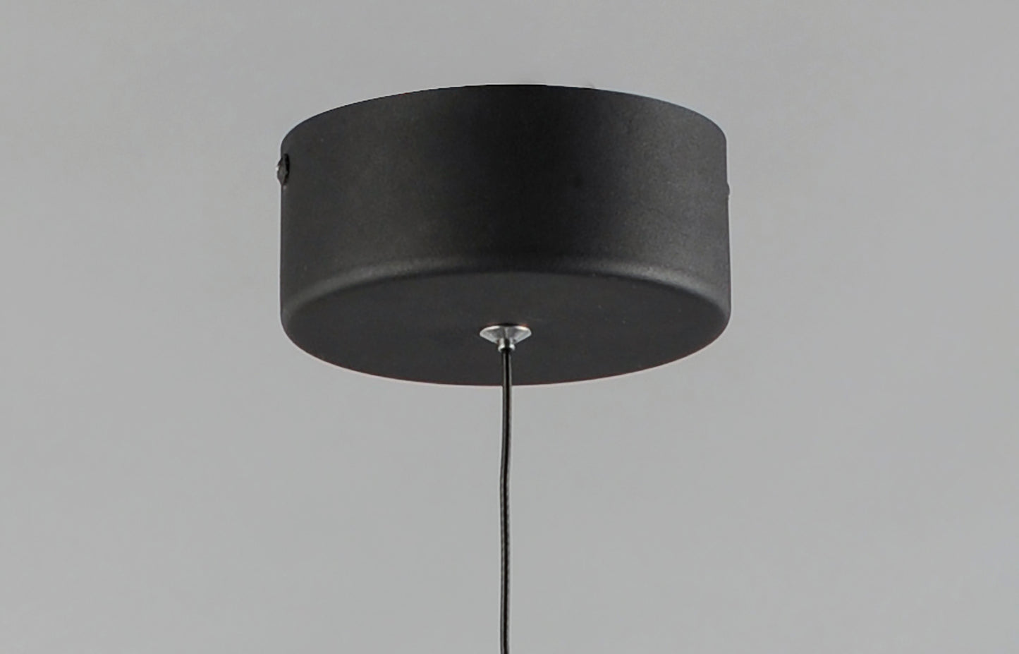 E21441-BKMG - Mermaid 9.25" Pendant - Black / Metallic Gold