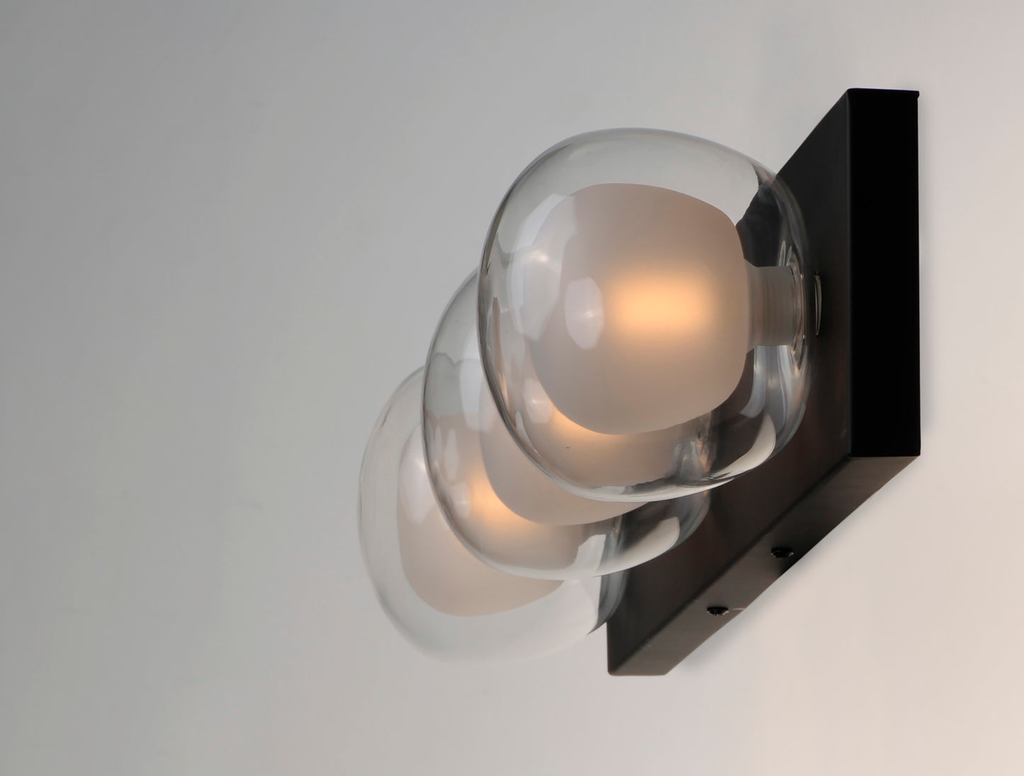 E21453-93BK - Pod 3-Light LED Bath Vanity - Black