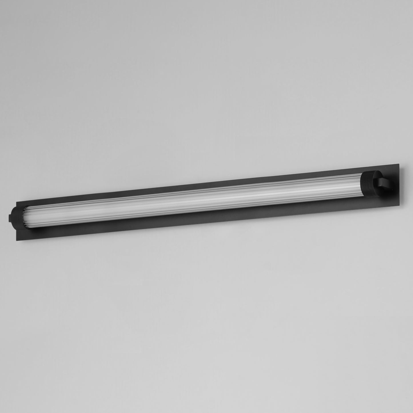 E23484-144BK - Doric 30" Wall Sconce - Black