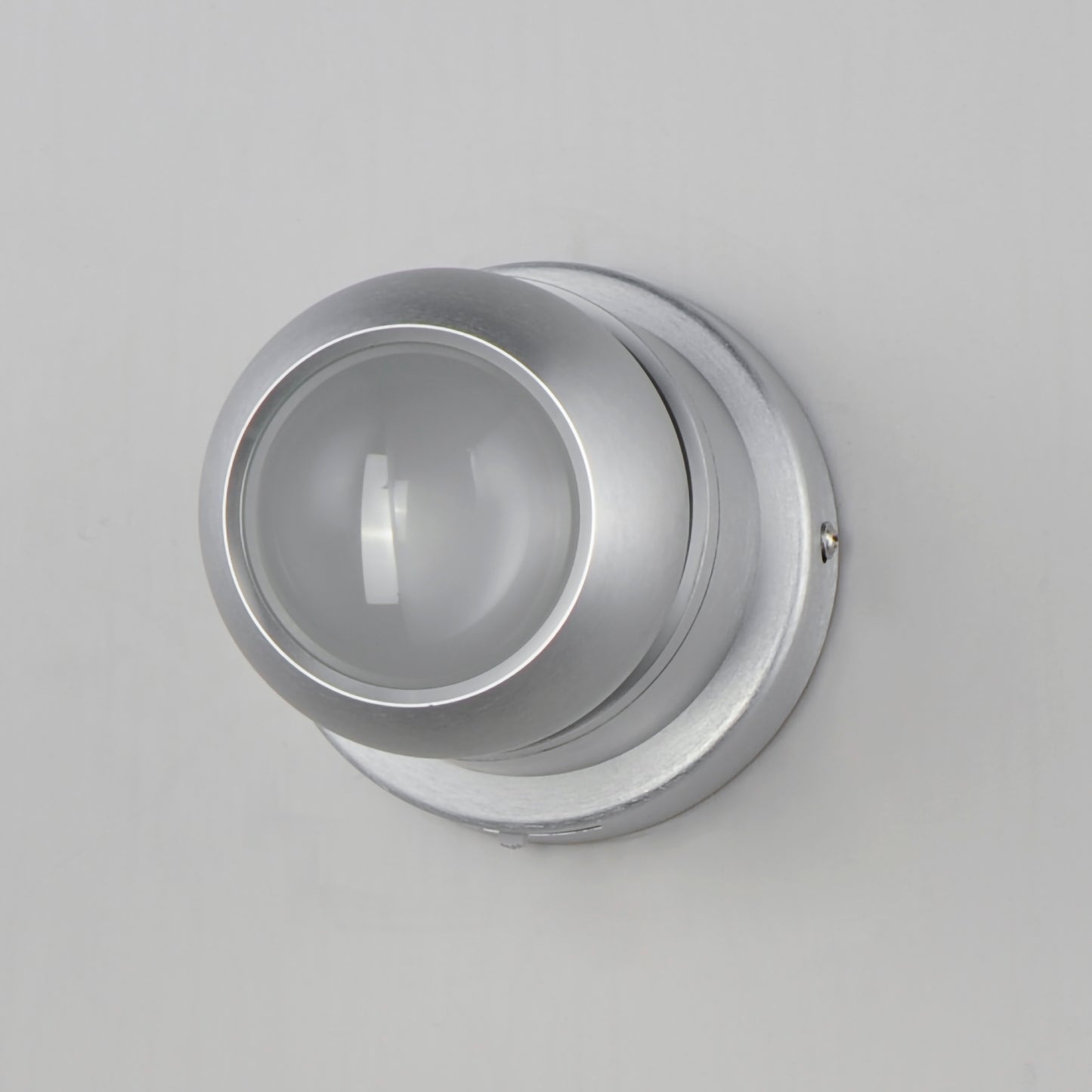 E23510-AL - Nodes 4.75" Flush Mount Ceiling Light - Brushed Aluminum