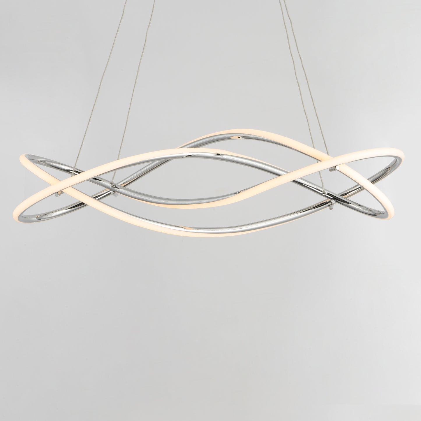 E24136-PC - Coaster 10" Pendant - Polished Chrome