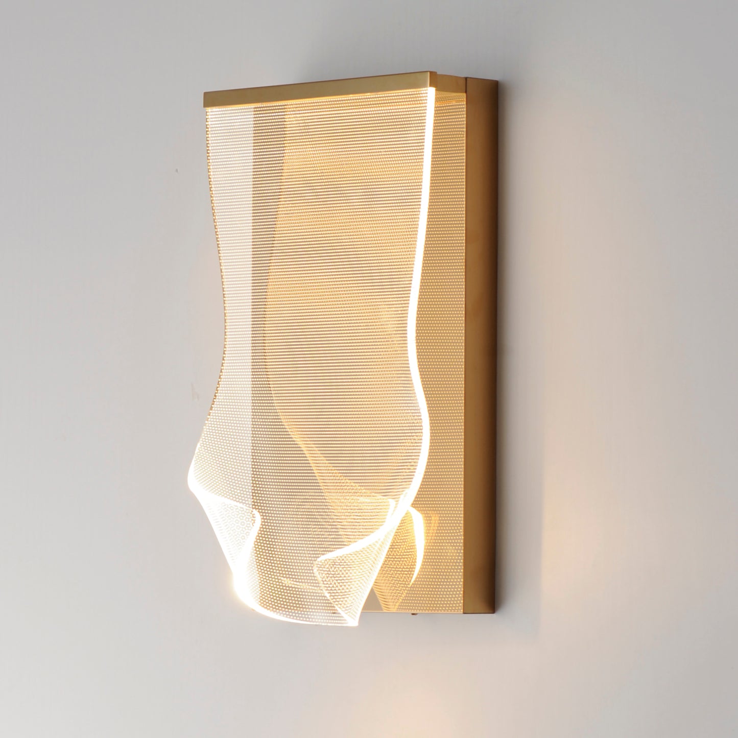 E24871-133FG - Rinkle 17" Wall Sconce - French Gold