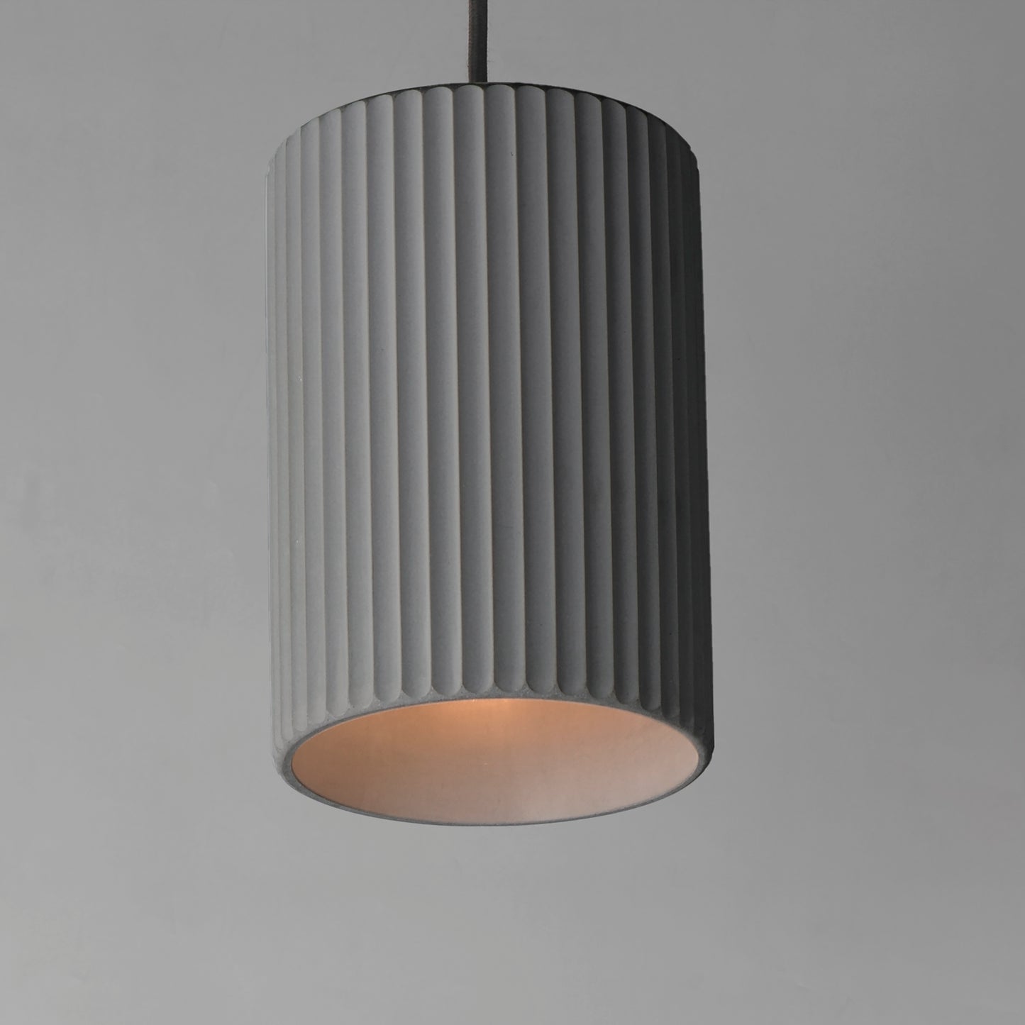 E25052-GY - Souffle 8.5" Pendant - Gray