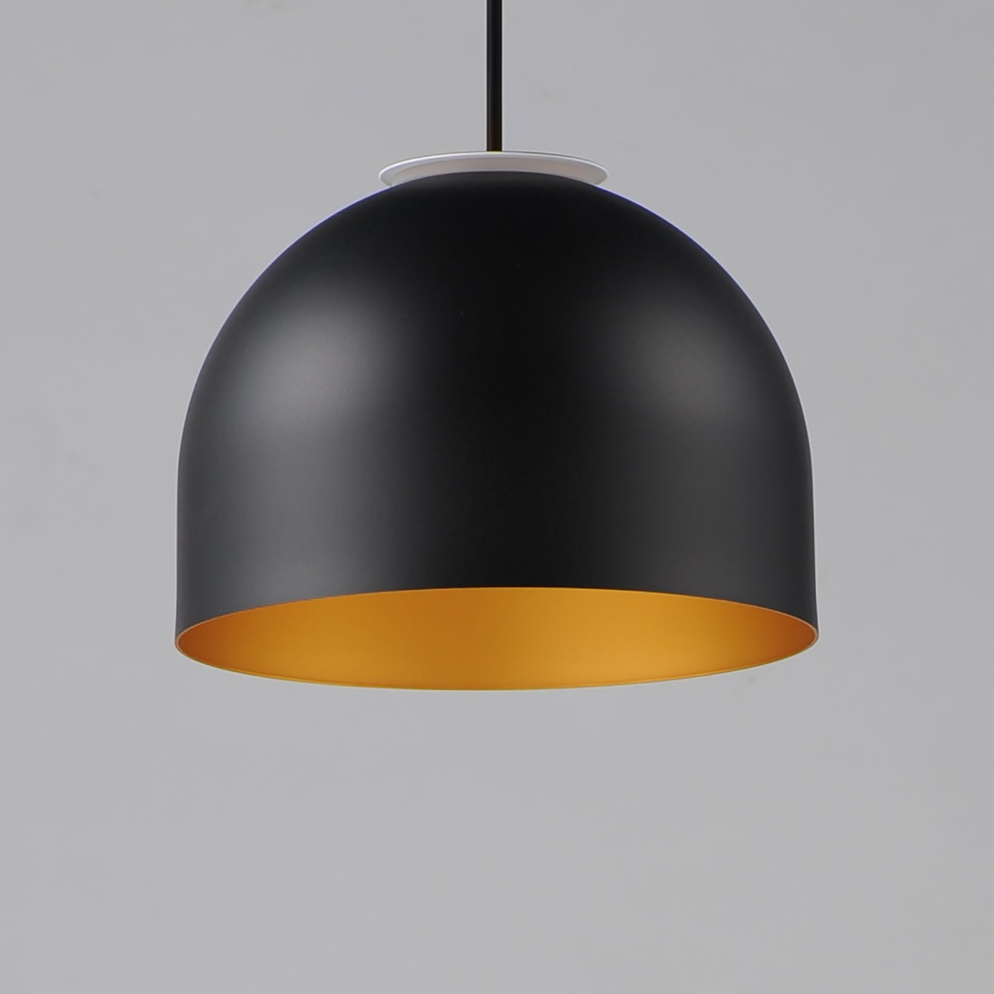 E34602-54BKGLD - Foster 9.75" Pendant - Black / Gold