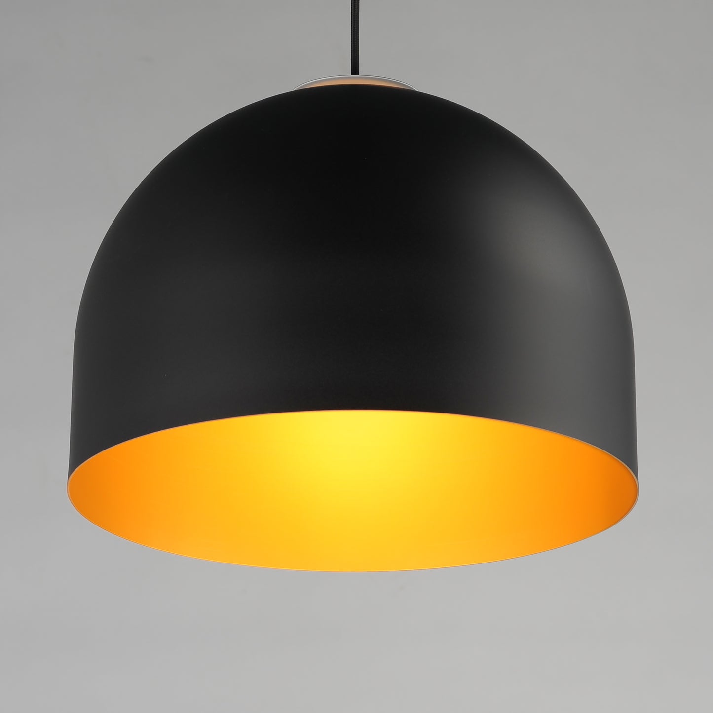 E34604-54BKGLD - Foster 16" Pendant - Black / Gold