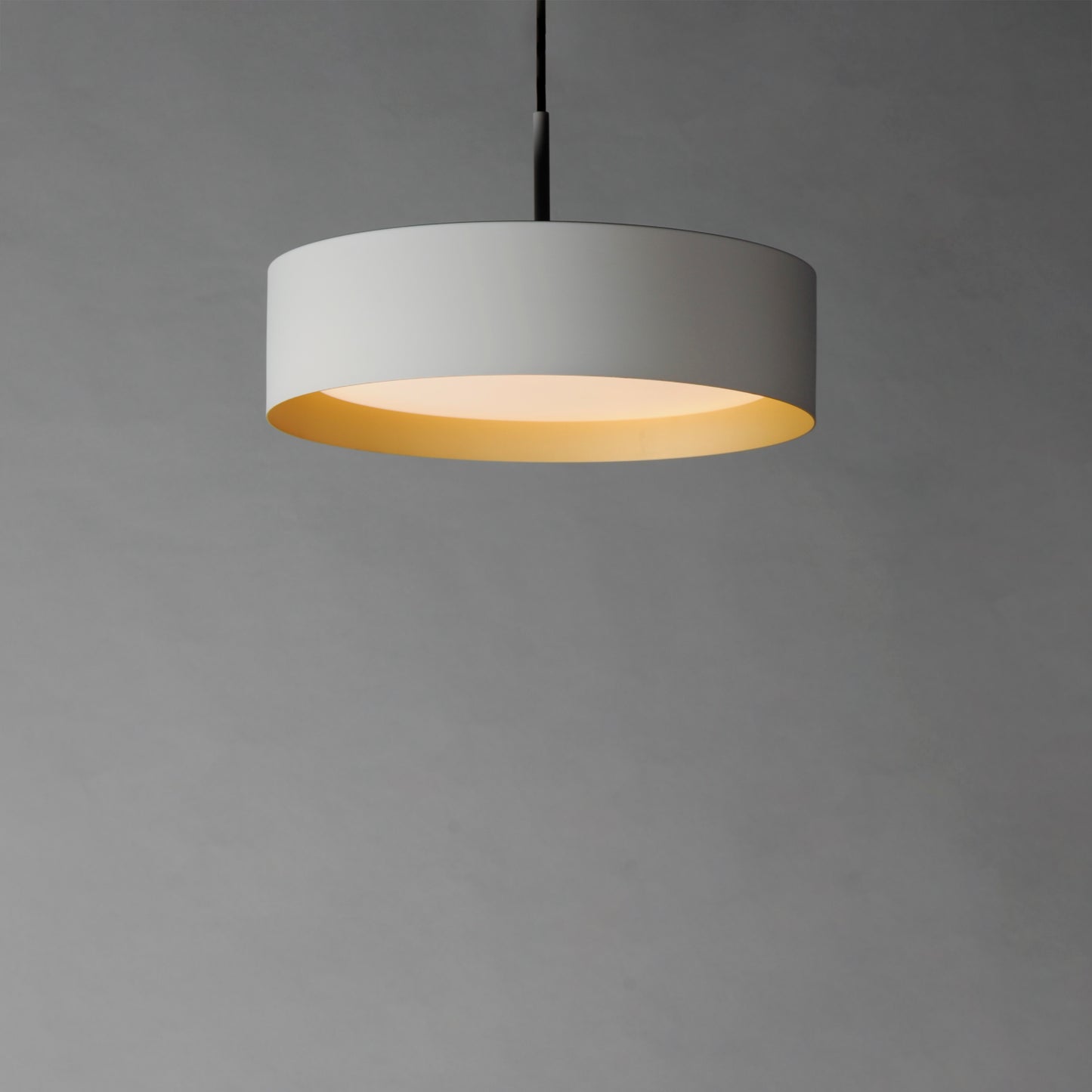 E51013-WTGLD - Echo 16" Pendant - White/Gold