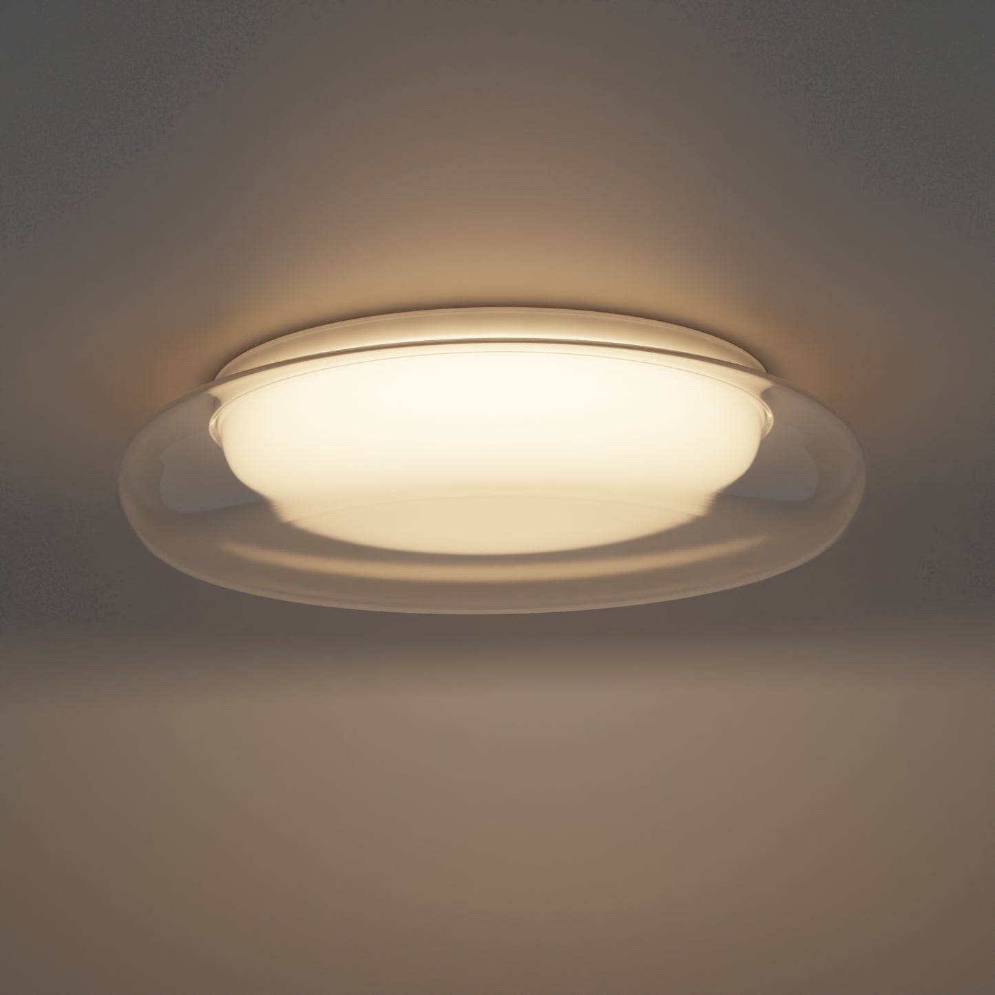 E51022-10WT - Bubble 18" Flush Mount Ceiling Light - White