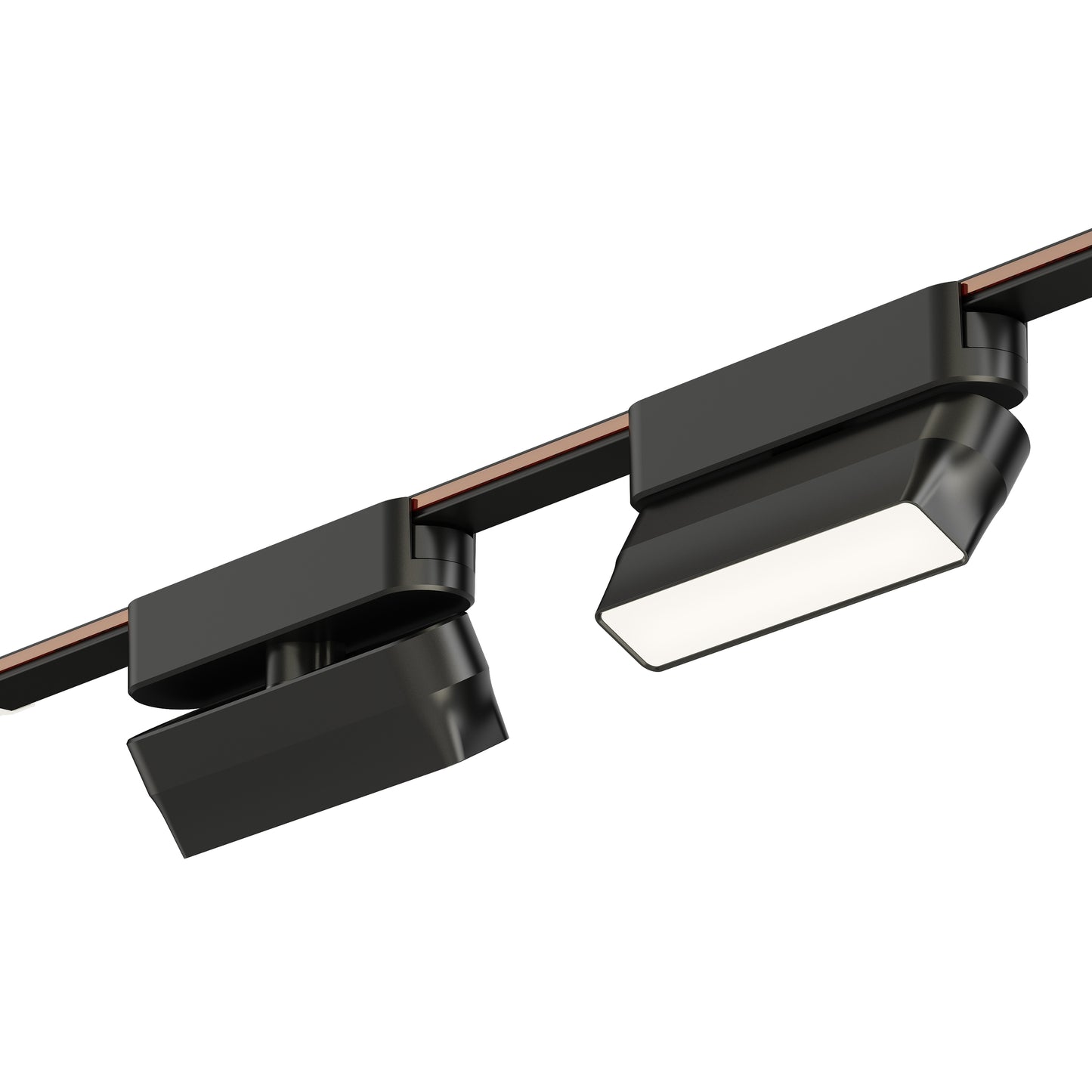 ETL25212-BK - Continuum Track Light Gimbal Flat - 4.5" - Black