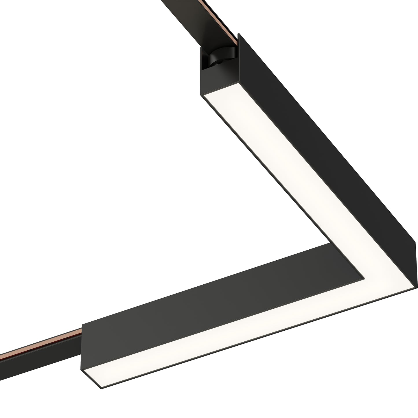 ETL29212-BK - Continuum Track Light Corner 90 - Black