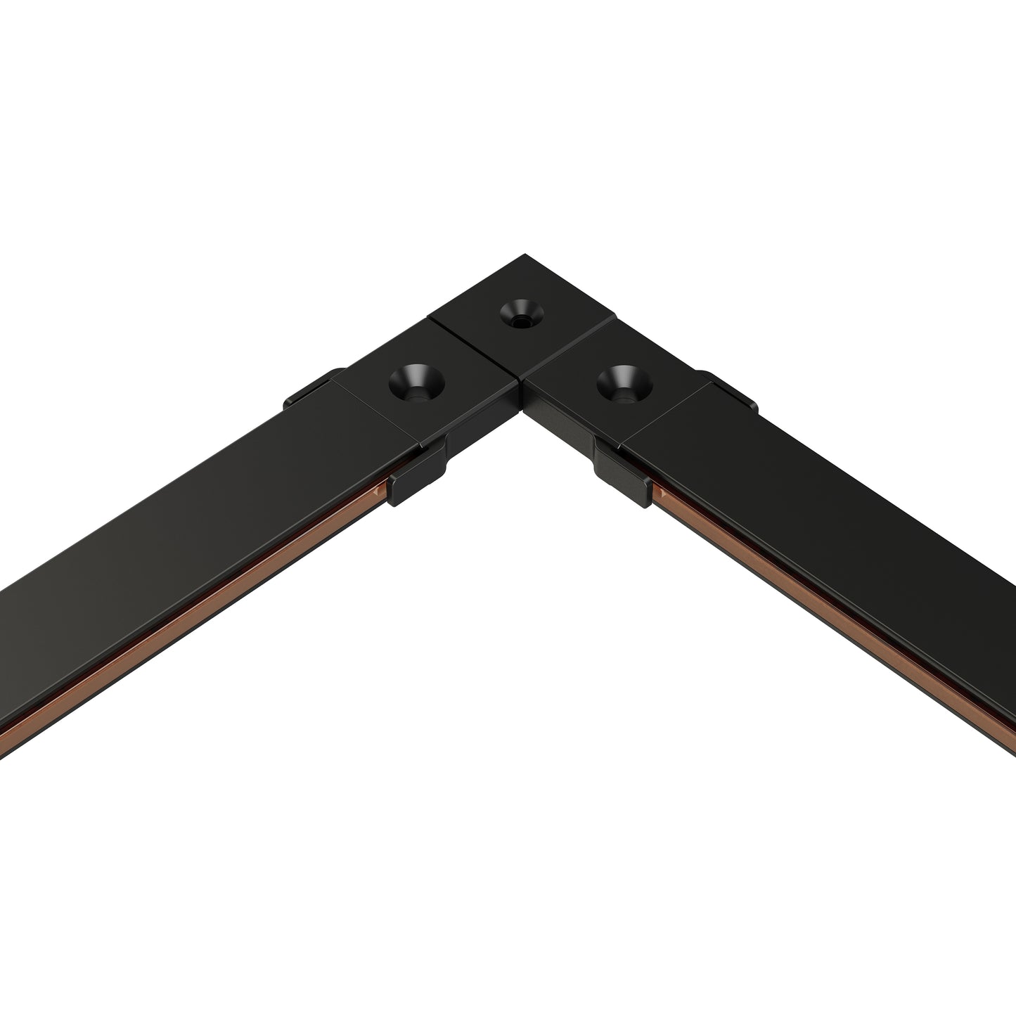 ETMSC90-2WALL-BK - Continuum Track 90 Degree Corner Connector - Black