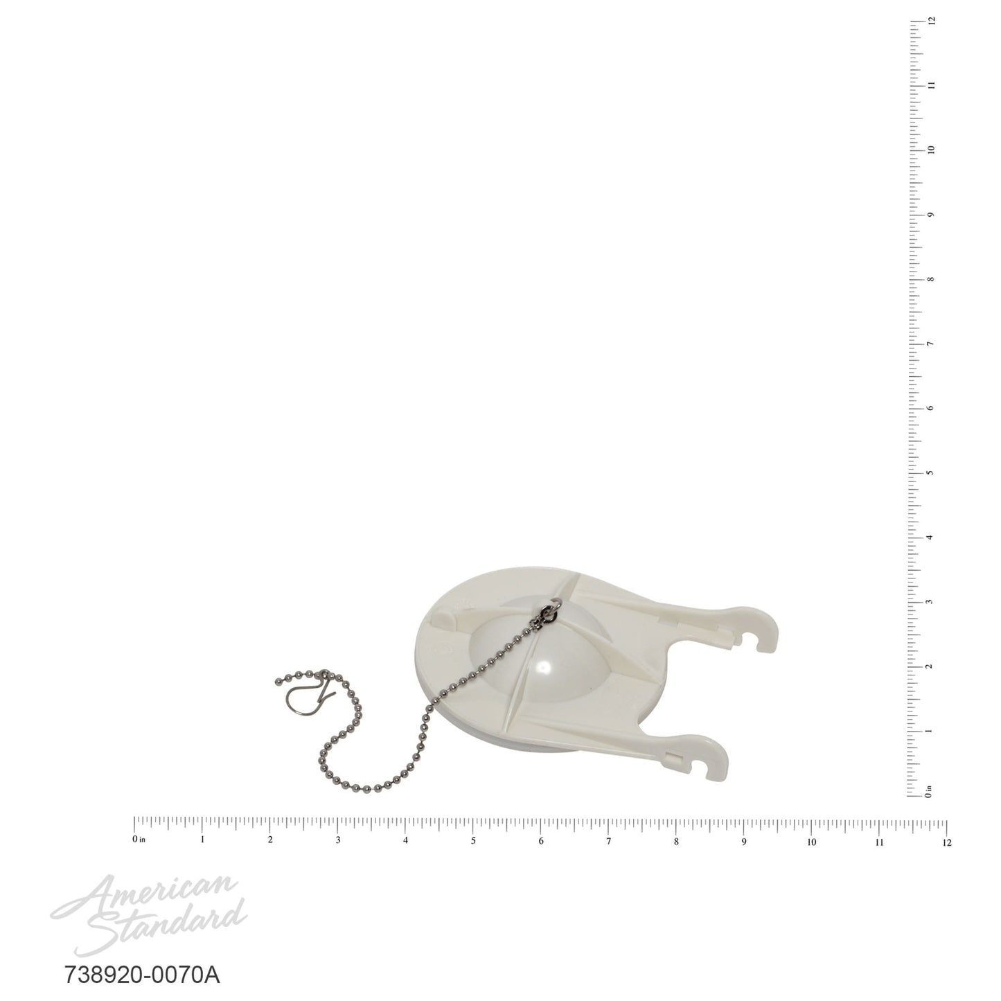 738920-0070A - Cadet 3 Toilet 3" Flapper Assembly