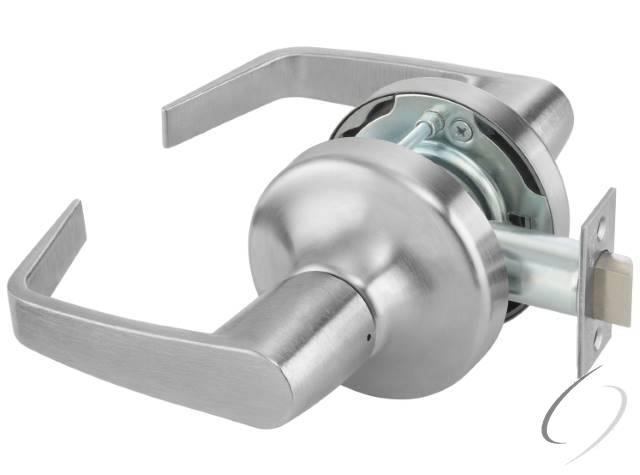 Passage Augusta Lever Grade 1 Cylindrical Lock Satin Chrome Finish