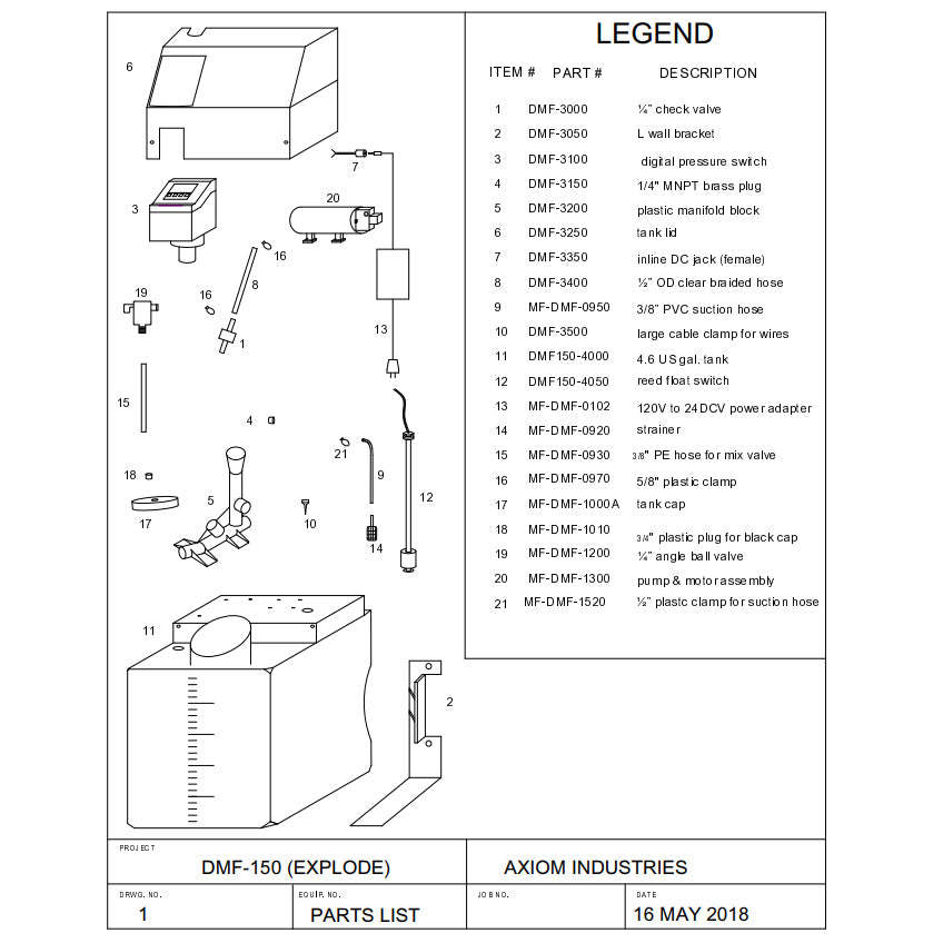 DMF-3100 - DMF Series Digital Pressure Switch