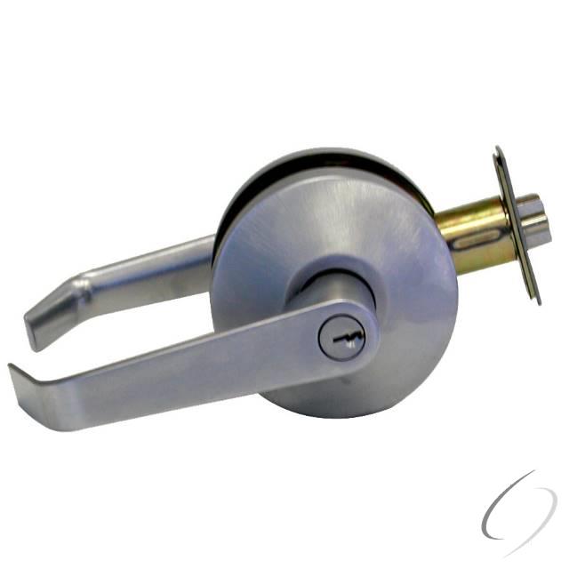 B Series Classroom Dane Lever Lock C Keyway with 57435 Latch 5164 Strike Satin Chrom