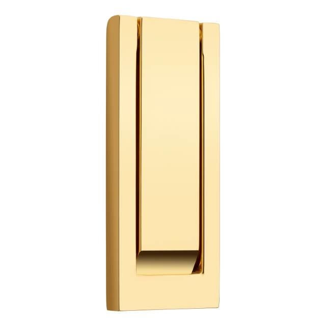 Baldwin 0184 - 6" Solid Brass Modern Door Knocker