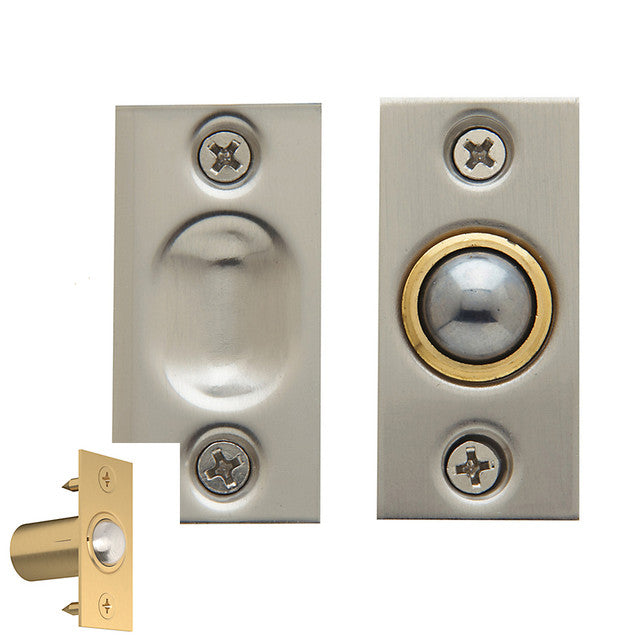 Baldwin 0425 - 1" x 2-1/8" Solid Brass Adjustable Ball Catch