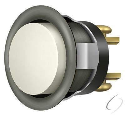 BBC20-REPLU15A Replacement Bell Button; Antique Nickel Finish