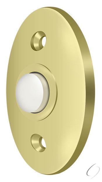 BBC20U3 Bell Button; Standard; Bright Brass Finish