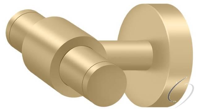 BBS2010-4 Double Robe Hook BBS Series; Satin Brass Finish