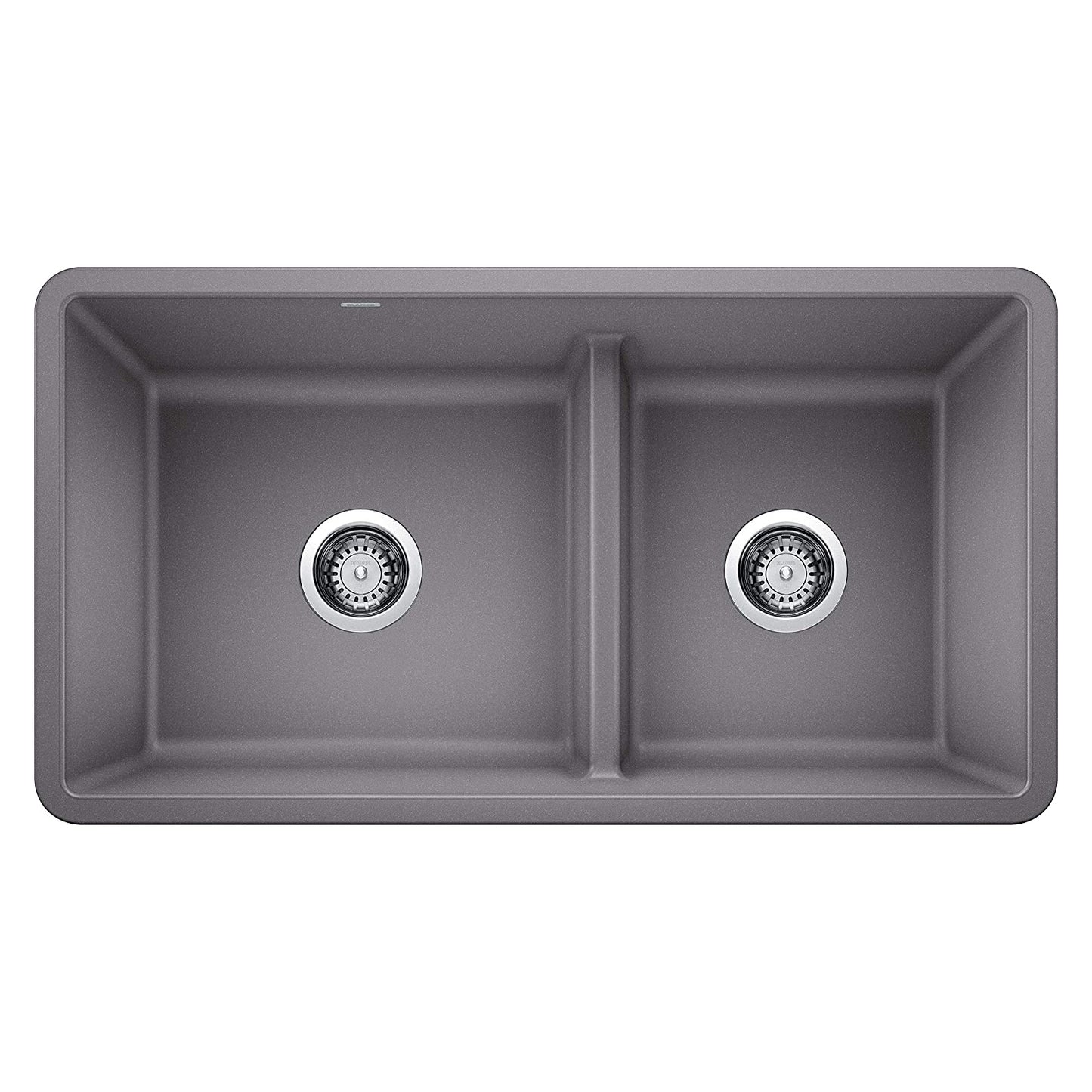 Precis Reversible 1-3/4 w/Low Divide - Metallic Gray