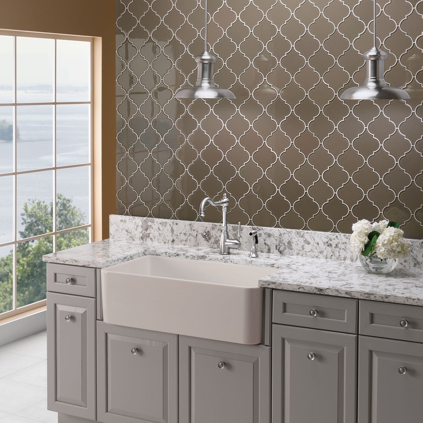 Blanco Cerana 33" Apron-Front Fireclay Farmhouse Kitchen Sink