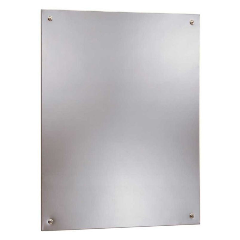 Bobrick 1556 - 18" x 30" Frameless Wall Mirror