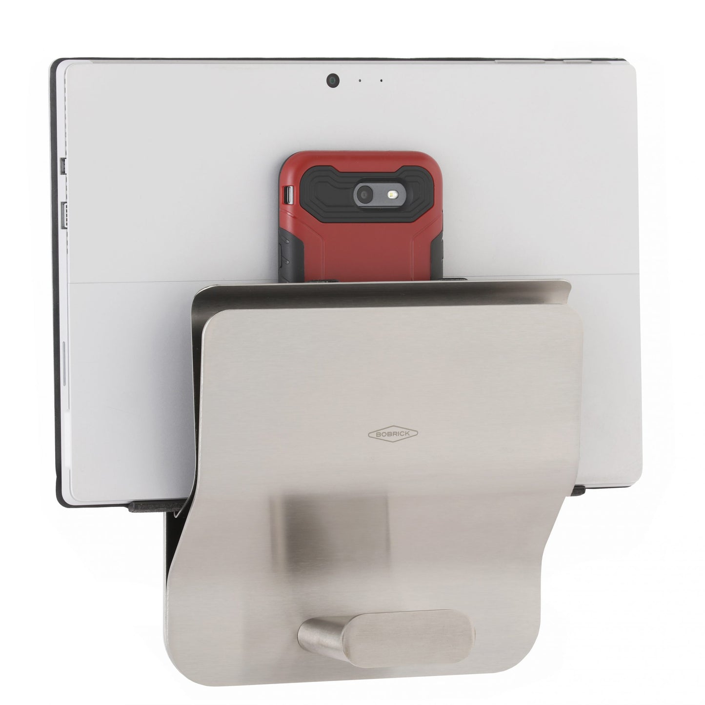 Bobrick 635 - Klutch and Mobile Device Holder in Satin Stainless Steel