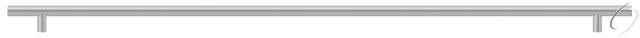 BP2500SS Stainless Steel Bar Pull; Satin Stainless Steel Finish