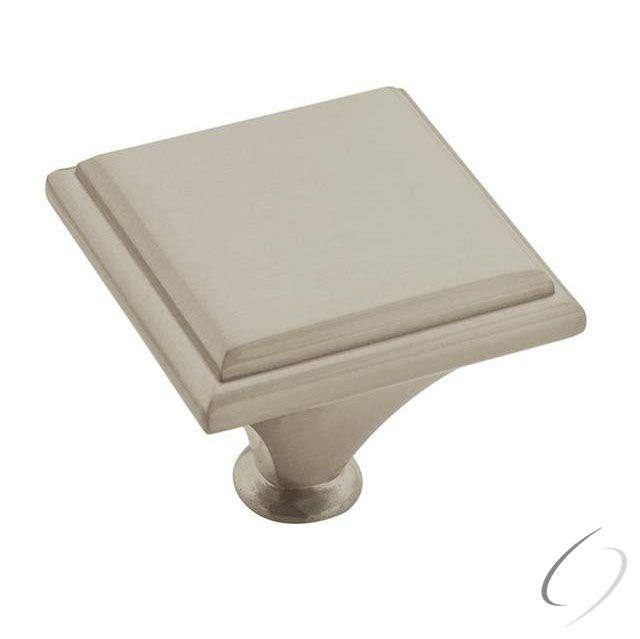 Amerock BP261392G10 1-7/16" (37 mm) Manor Oversized Cabinet Knob Satin Nickel Finish
