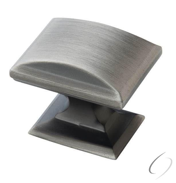 Amerock BP29340AS 1-1/4" (32 mm) Diameter Candler Cabinet Knob Antique Silver Finish