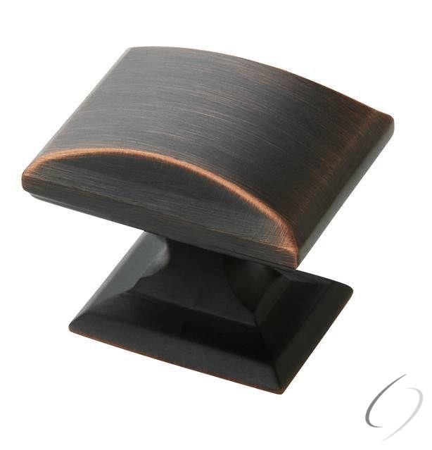 Amerock BP29340ORB-10PACK Pack of 10 1-1/4" (32 mm) Diameter Candler Cabinet Knob Oil Rubbed Bronze