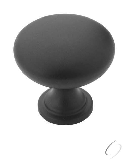 Amerock BP53005FB-15PACK Pack of 15 1-1/4" (32 mm) Diameter Allison Value Cabinet Knob Flat Black Fi