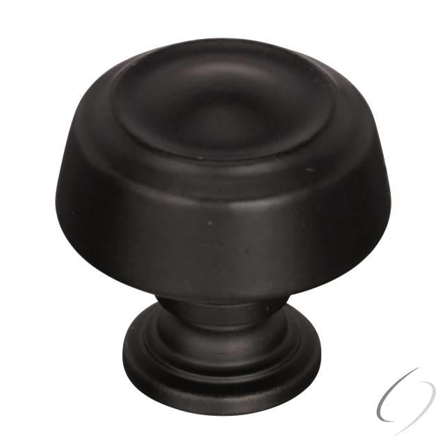 Amerock BP53700BBR 1-3/16" (30 mm) Diameter Kane Cabinet Knob Black Bronze Finish