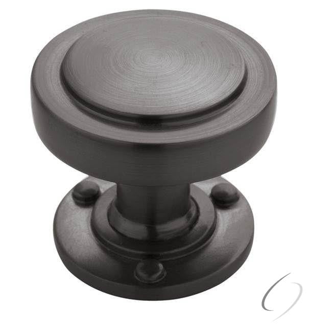 Amerock BP53710GPH 1-1/4" (32 mm) Diameter Rochdale Cabinet Knob Graphite Finish