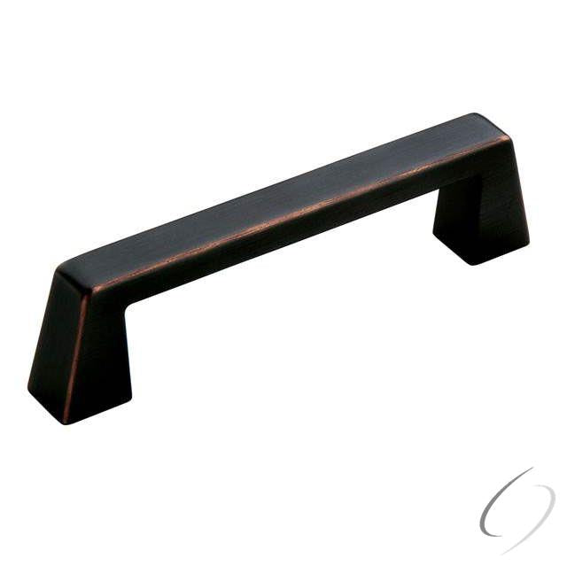 Amerock BP55276ORB-10PACK Pack of 10 3-3/4" (96 mm) Center to Center Blackrock Cabinet Pull Oil Rubb