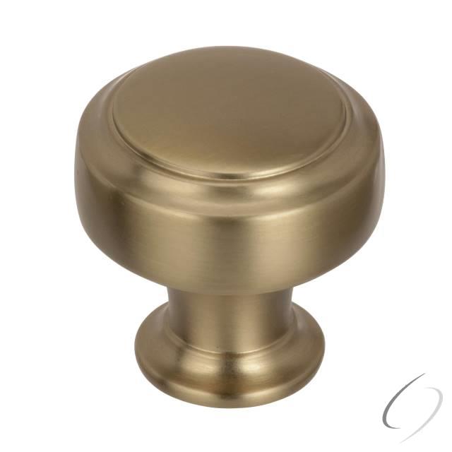 Amerock BP55312BBZ 1-3/16" (30 mm) Highland Ridge Rectangular Cabinet Knob Golden Champagne Finish