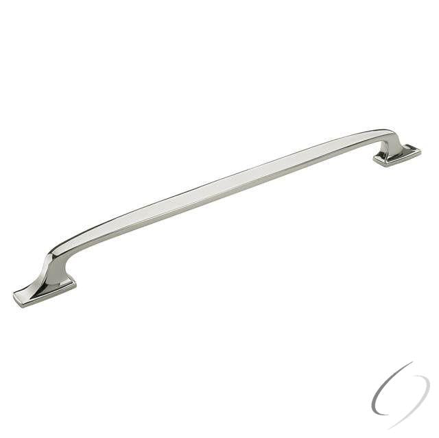Amerock BP55324PN 18" (457 mm) Center to Center Highland Ridge Appliance Pull Bright Nickel Finish