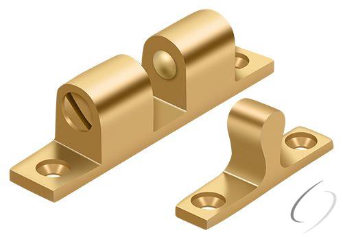 BTC20CR003 Ball Tension Catch 2-3/10" x 2/5"; Lifetime Brass Finish