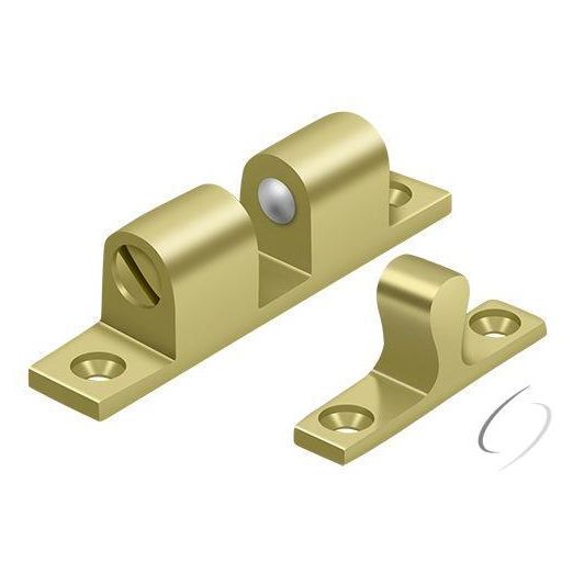 BTC20U3 Ball Tension Catch 2-3/10" x 2/5"; Bright Brass Finish