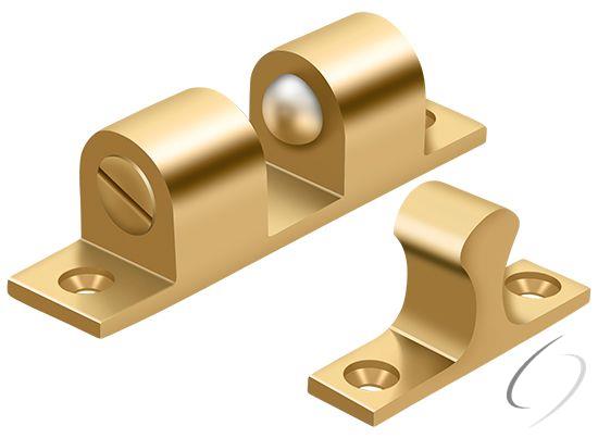 BTC30CR003 Ball Tension Catch 3" x 3/4"; Lifetime Brass Finish