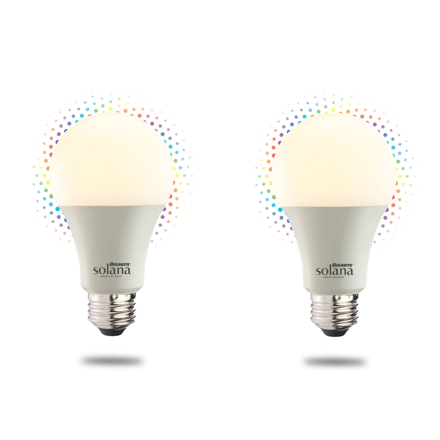 195125 - Wi-Fi Smart Tunable White A19 LED Light Bulb - 9 Watt - 2200K-6500K - 2 Pack