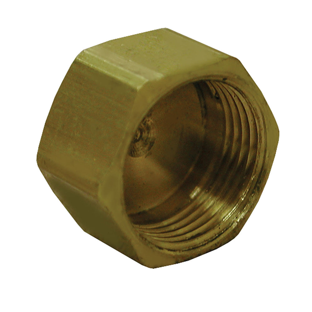 Jones Stephens Brass Compression Cap, Lead Free