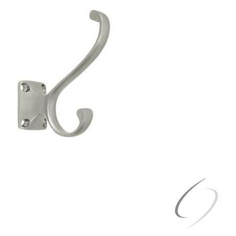 CAHH35U15 Heavy Duty; Coat & Hat Hook; Satin Nickel Finish