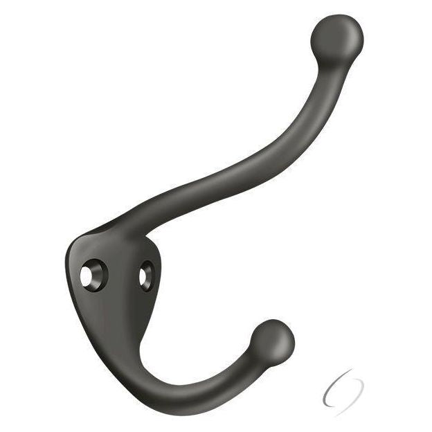 CAHH3U10B Coat & Hat Hook; Oil Rubbed Bronze Finish