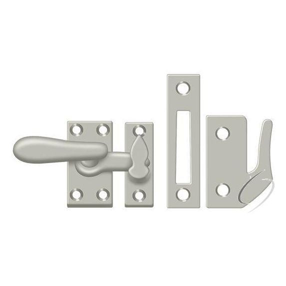 CF66U15 Window Lock; Casement Fastener; Medium; Satin Nickel Finish