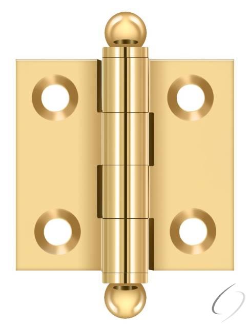 CH1515CR003 1-1/2" x 1-1/2" Hinge; with Ball Tips; Lifetime Brass Finish